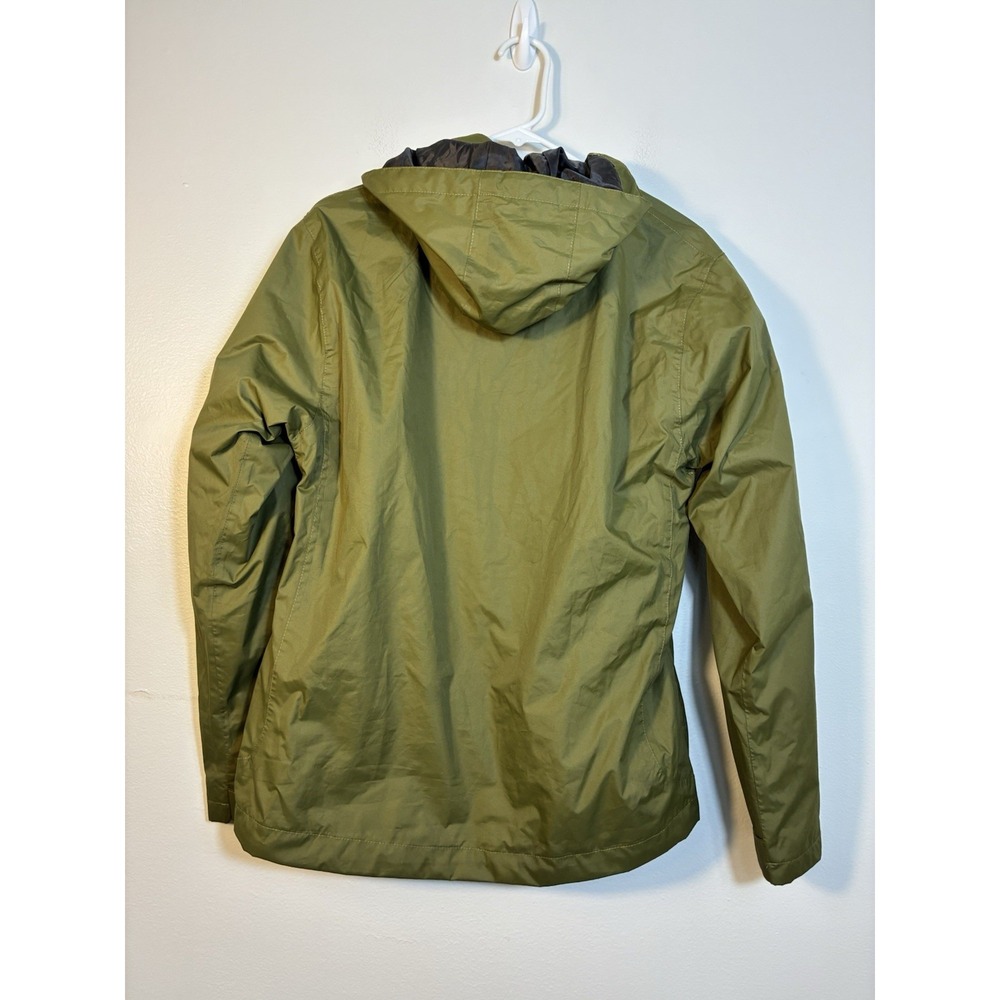 Little Donkey Andy Jacket Mens M Waterproof Outdoor Green Windbreaker Hooded - Picture 4 of 7